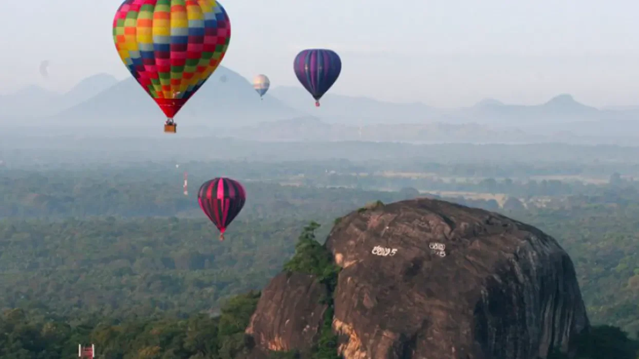 Hot Air Balloon Ride in Dambulla | Lush Sri Lankan Holidays